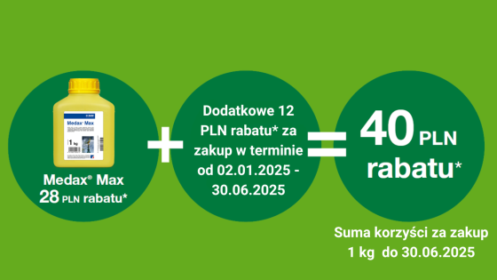 Medax® Max 1 L = 28 pkt BeneFito* + 12 pkt BeneFito za zakup do 30.06